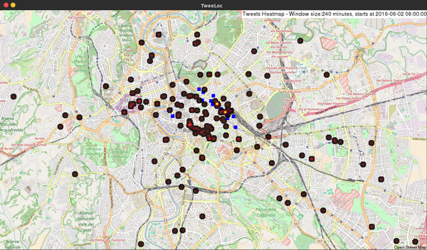 Rome heatmap
