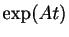 $ \exp(At)$