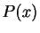 $ P(x)$
