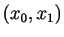 $ (x_0,x_1)$